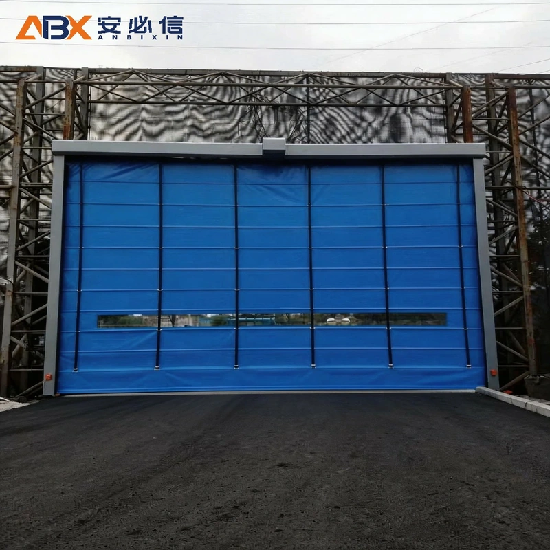 商丘市软帘堆积门
